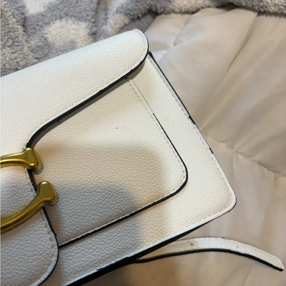 White Tabby Purse